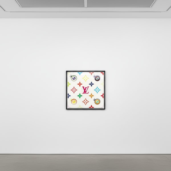 Takashi Murakami - Eye Love Superflat on White, 2003, Screenprint