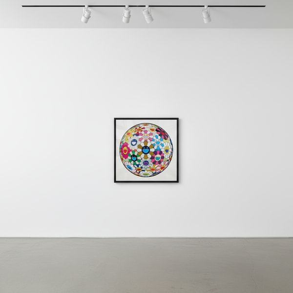 Takashi Murakami - Flower Ball (Autumn 3D), 2004, Lithograph