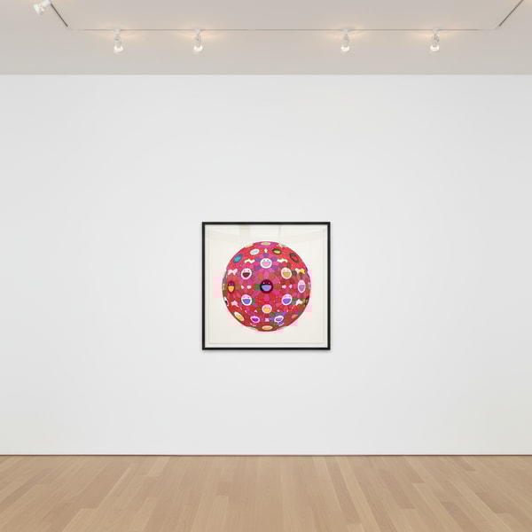 Takashi Murakami - Flower Ball (Burning Blood), 2018, Lithograph