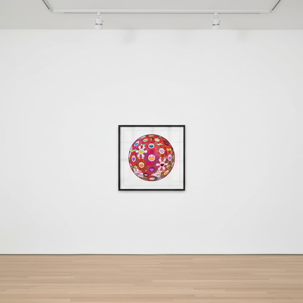 Takashi Murakami - Flower Ball (Comprehending The 51st Dimension), 2014, Lithograph