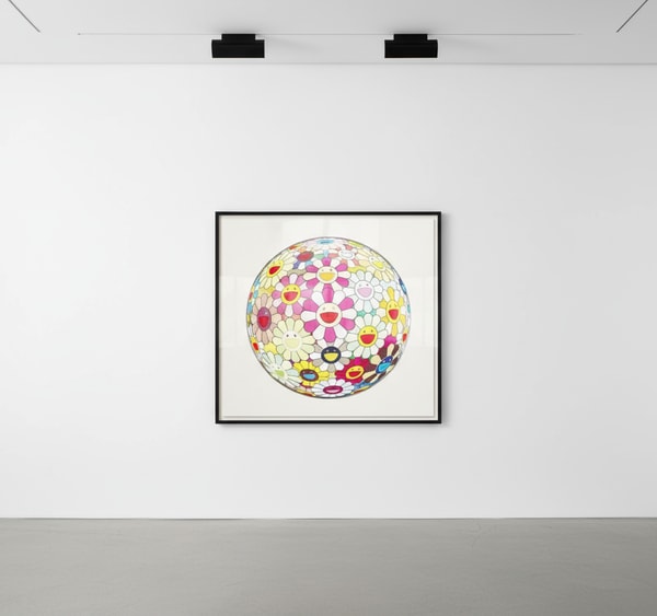 Takashi Murakami - Flower Ball (Margaret), 2008, Lithograph