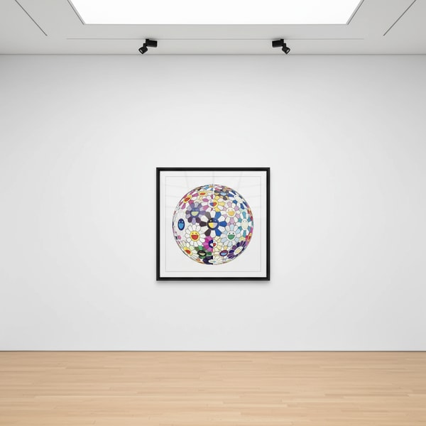 Takashi Murakami - Flower Ball (Realm Of The Dead), 2009, Screenprint