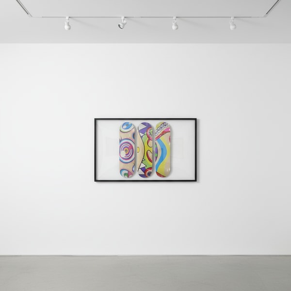 Flowers Set Of 3 Skateboard Decks