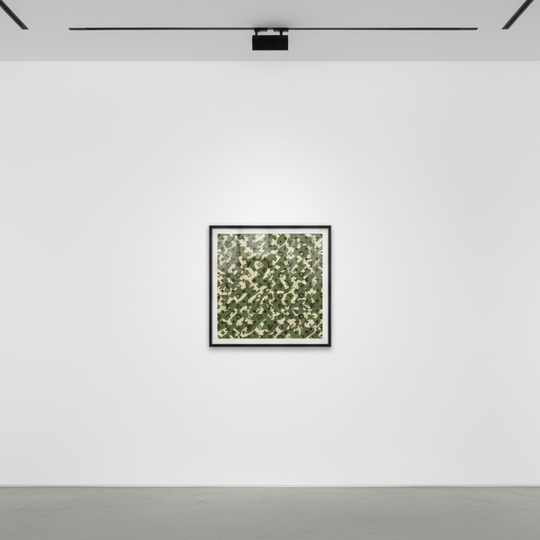 Takashi Murakami - LV Monogramouflage, 2008, Screen print on canvas