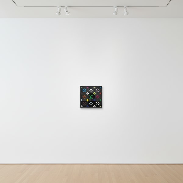 Takashi Murakami - Superflat Monogram (green), 2003, Screenprint