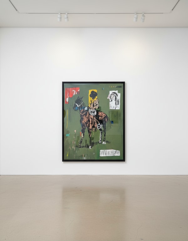 Terry Urban - Ol' Girl Blues, 2025, Acrylic, oil, pastel, ink, aerosol on canvas