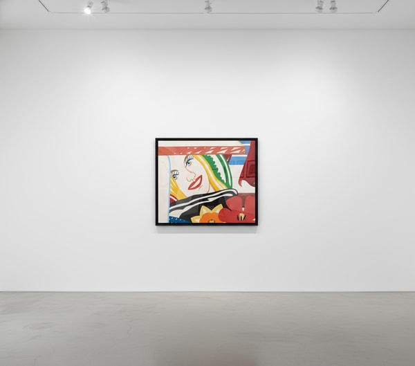 Tom Wesselmann - Bedroom Face (from Bedroom Painting #41), 1990
