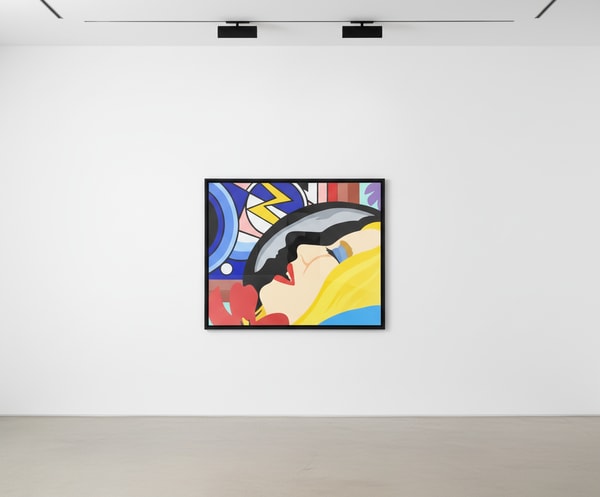 Tom Wesselmann - Bedroom Face With Lichtenstein, 1994