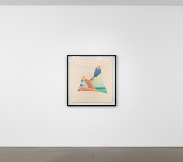 Tom Wesselmann - Seascape Dropout, 1982, Woodcut on Kizuki Hanga wove paper