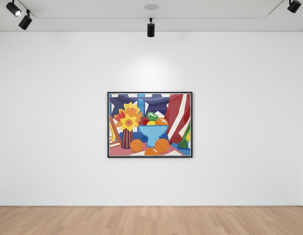 Tom Wesselmann - Still Life With Blowing Curtain (Red), 1999