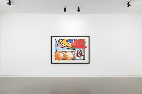 Tom Wesselmann - Still Life With Lichtenstein and Two Oranges, 1993