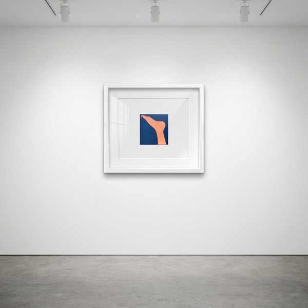 Tom Wesselmann - Seascape, Foot, 1967, Screen print