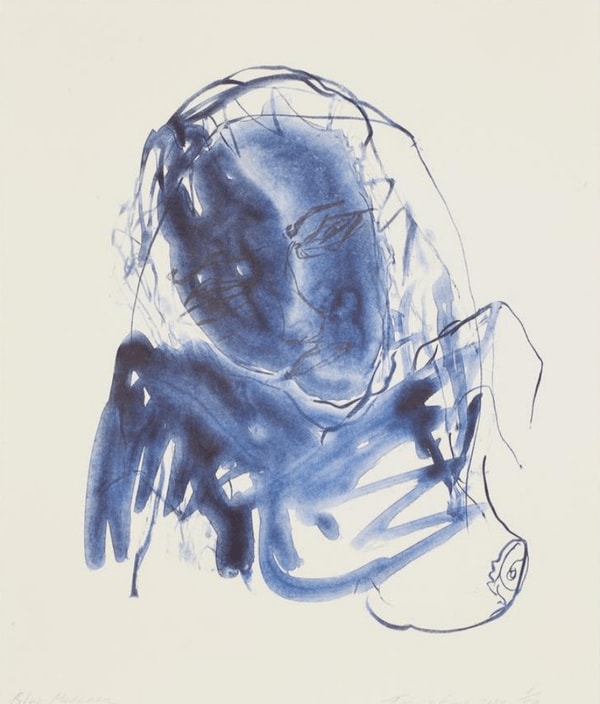 Tracey Emin - Blue Madonna, 2020