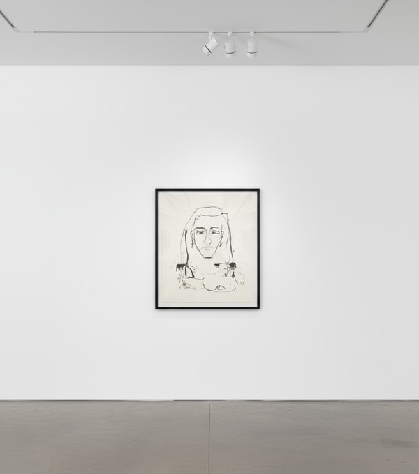 Tracey Emin - Four Thousand Years, 2020, 2 color lithograph on Somerset velvet warm white 400gsm