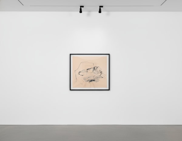 Tracey Emin - On My Knees, 2021, 4 Colour Lithograph on Somerset Velvet Warm White 400gsm