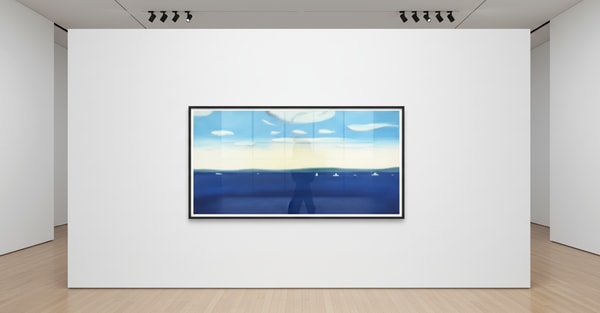 Alex Katz - 4.30 pm, 2017, Archival pigment inks on Entrada Rag Bright 300 gsm fine art paper