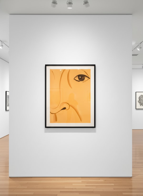 Alex Katz - Ada 5, 2022, Silkscreen Print