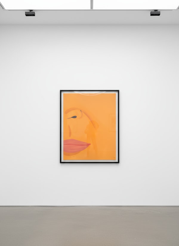 Alex Katz - Ada 9, 2022, Silkscreen Print