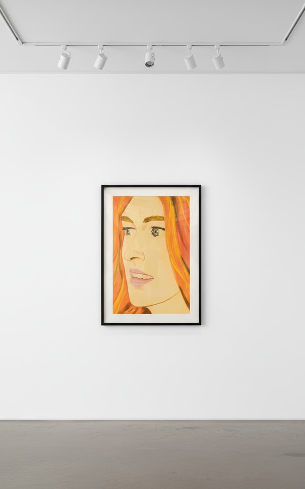 Alex Katz - Ariel 1, 2021, Silkscreen on Saunders Waterford 425 gsm fine art paper
