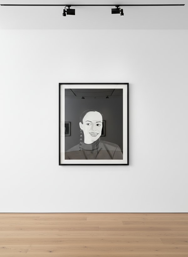 Alex Katz - Belinda, 2017, Archival pigment inks on Crane Museo paper
