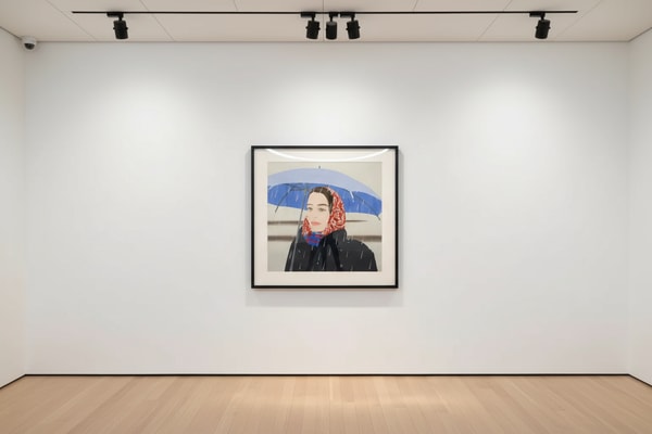 Alex Katz - Blue Umbrella 2, 2020, Archival pigment inks