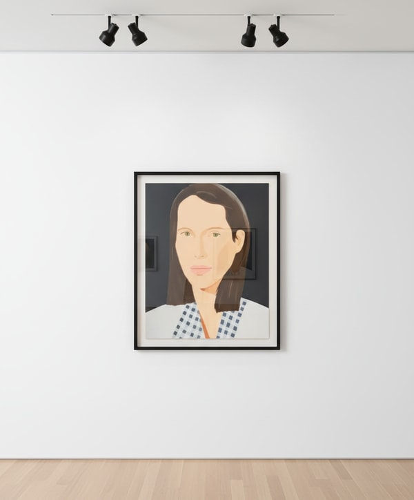 Alex Katz - Christy, 2013, Silkscreen in fifty-one colors