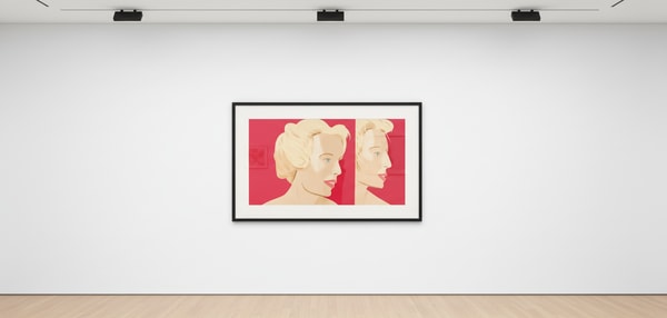 Alex Katz - Coca Cola Girl 6, 2019, 20-color silkscreen on Saunders Waterford High White HP 425 gsm fine art paper