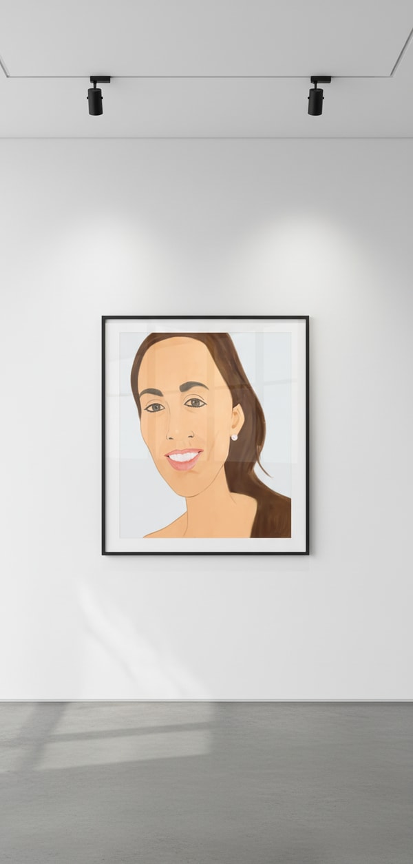 Alex Katz - Halsey, 2022, Archival pigment inks