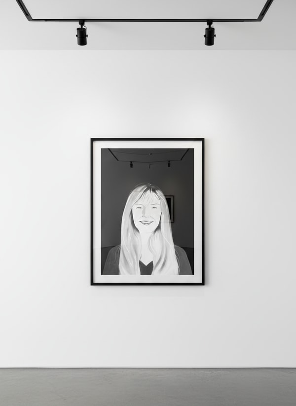 Alex Katz - Karen, 2017, Archival pigment inks on Crane Museo Max 365 gsm fine art paper