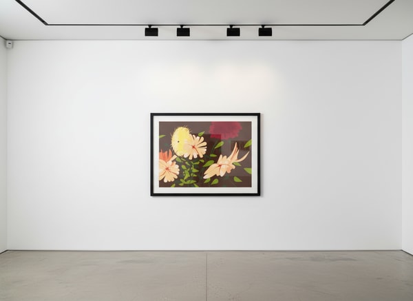 Alex Katz - Late Summer Flowers, 2013, Silkscreen