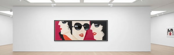 Alex Katz - Marisa, 2017, Woodcut and linoleum cut