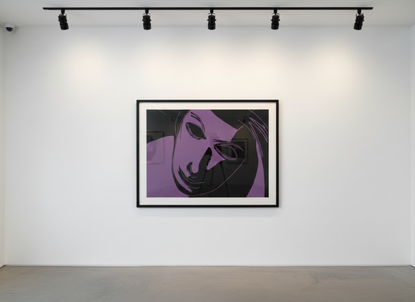 Alex Katz - Purple Dancer, 2021, wood cut