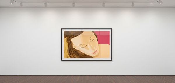 Alex Katz - Red Dancer, 2019, Silkscreen in 25-colors on Saunders Waterford paper