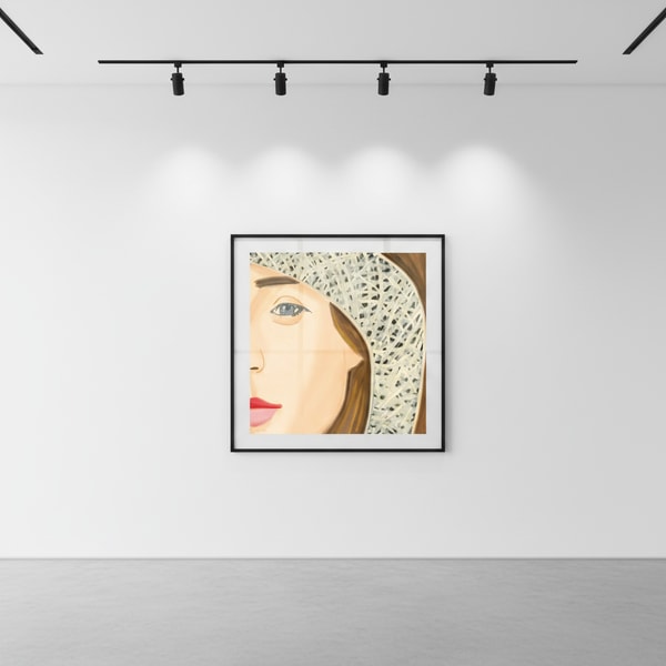 Alex Katz - Straw Hat 1, 202, Archival pigment ink on Innova Etching Cotton Rag 315 gsm fine art paper
