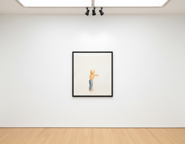 Alex Katz - Study for Summer 1, 2004, Oil on board