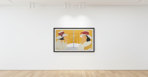 Alex Katz - The Red Band, 2017, Silkscreen