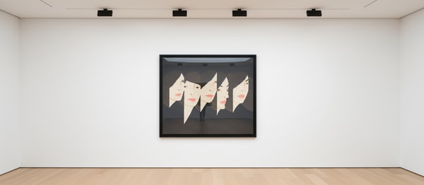 Alex Katz - Vivien X 5, 2018, Silkscreen