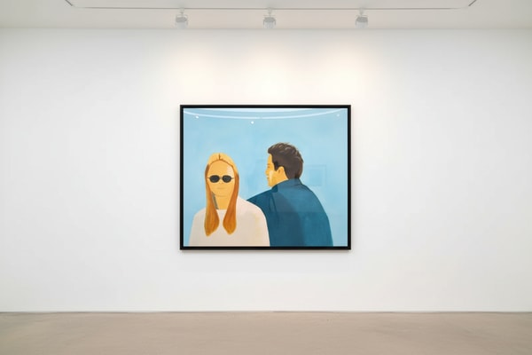 Alex Katz - White Lotus 10, 2023, Archival pigment ink on Innova Etching Cotton Rag 315 gsm fine art paper