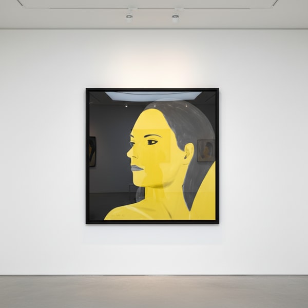 Alex Katz - Yellow Laura, 2018, Archival Pigment Inks
