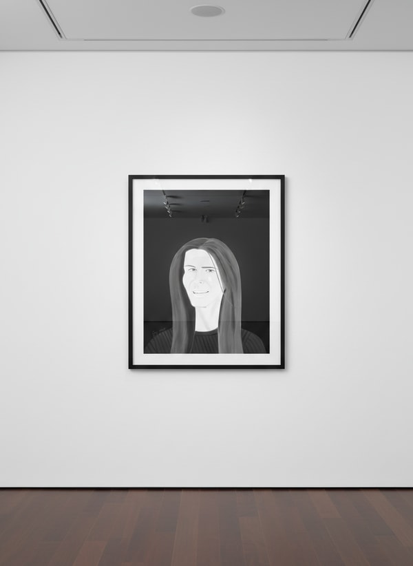 Alex Katz - Yvonne, 2017, Archival pigment inks on Crane Museo Max 365 gsm fine art paper