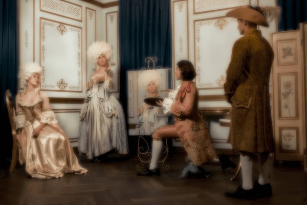 Tyler Shields - A Portrait Of Her Highness In The Grand Ballroom, 2015, Digital c print