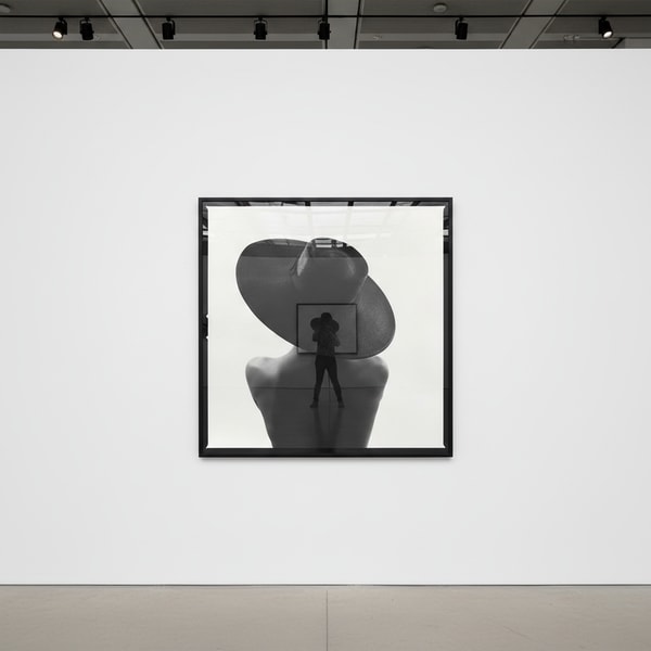 Tyler Shields - Back Silhouette II, 2024, Digital c print