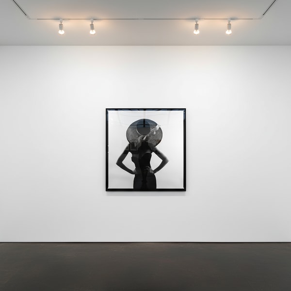 Tyler Shields - Bow Silhouette, 2024, Digital c print