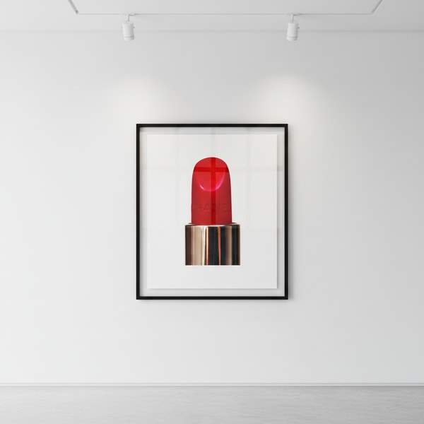 Tyler Shields - Chanel Lipstick, 2024, Digital C Print