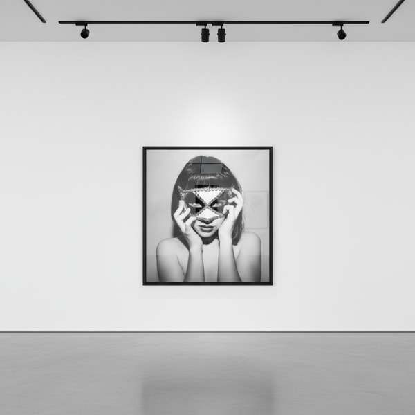 Tyler Shields - Emma Mask, 2012, Digital c print