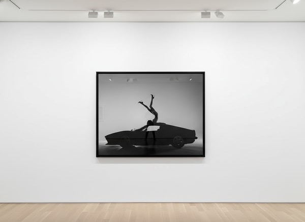 Tyler Shields - Ferrari Monochrome, 2022, Chromogenic Print