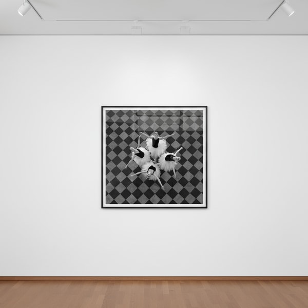 Tyler Shields - Four Ballerinas, 2017, Digital C Print