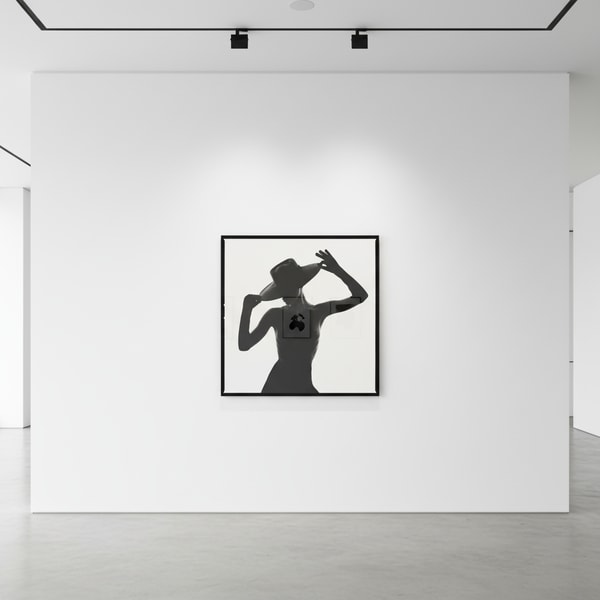 Tyler Shields - Hat Silhouette, 2020, Digital c print