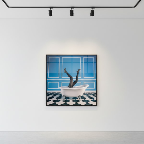 Tyler Shields - In the Tub, 2021, Digital c print