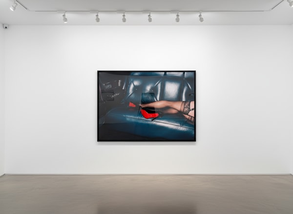 Tyler Shields - Legs in the Limo, 2024, Digital C Print